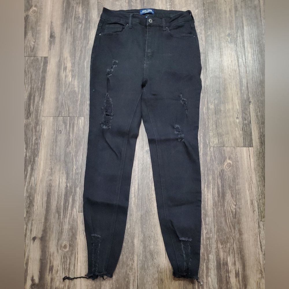 Wax Jean Los Angeles Distressed Denim Skinny Jeans